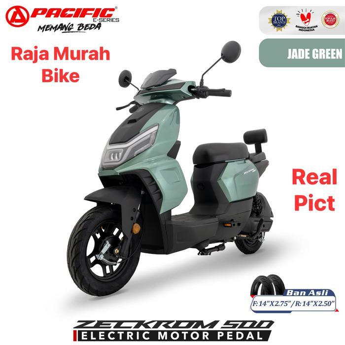 Sepeda Listrik Pacific Zeckrom 500 Terbaru Bergaransi Sepeda Listrik E Bike Pacific Zeckrom 500 - Gr