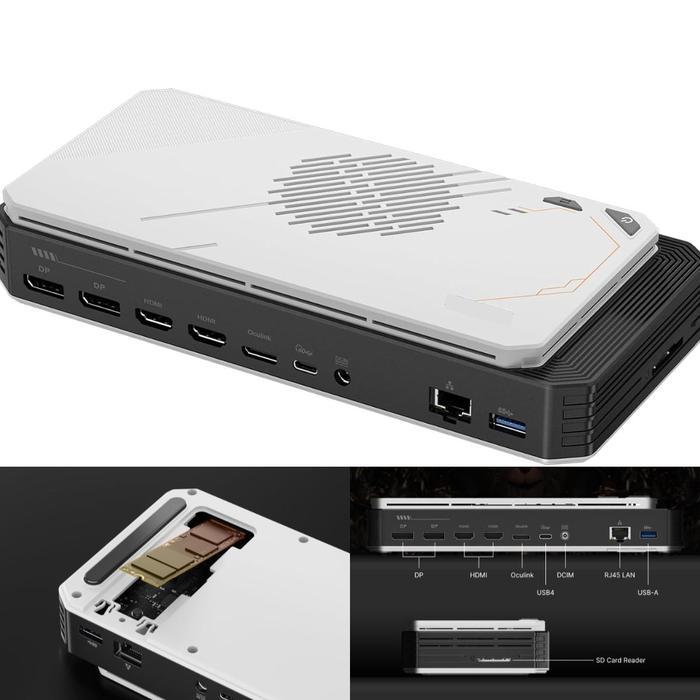 GPD G1 External GPU , Portable VGA External eGPU Oculink , Thunderbolt with AMD Radeon 7600M for Min
