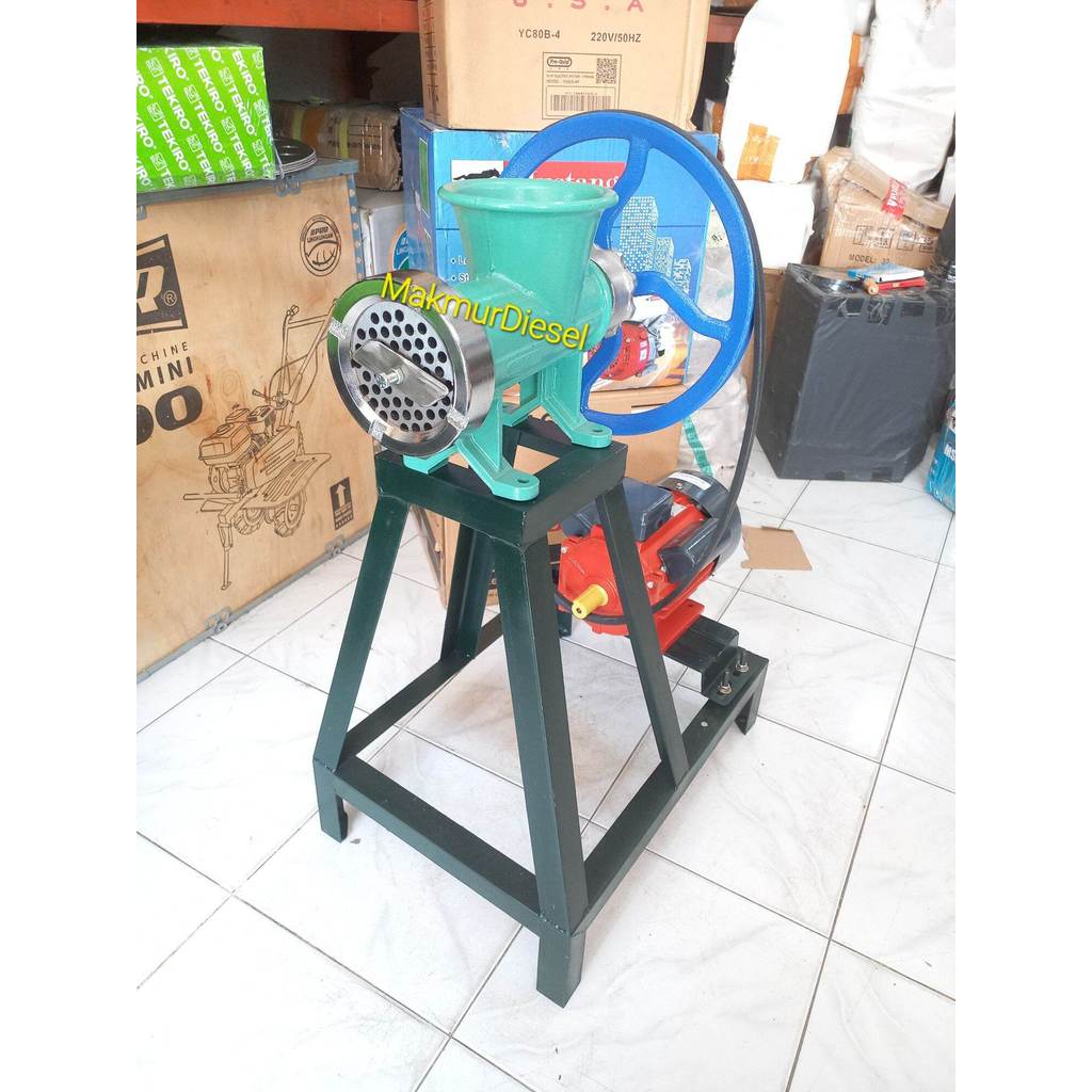 Mesin Cetak Pelet No.32 - Mesin Penggerak Honda Gp160 || DinamoListrik 1Hp