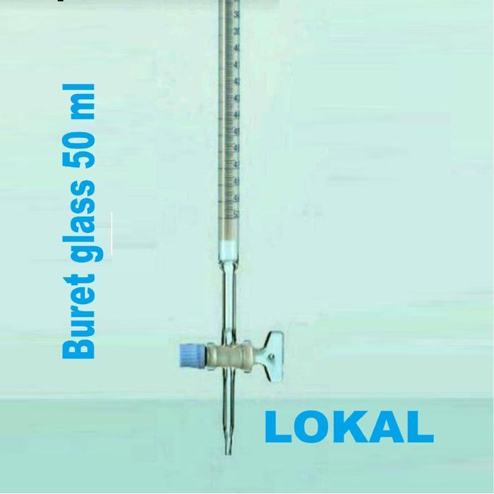 BURET 50 ML 50ML PYREX BURETTE KACA GELAS