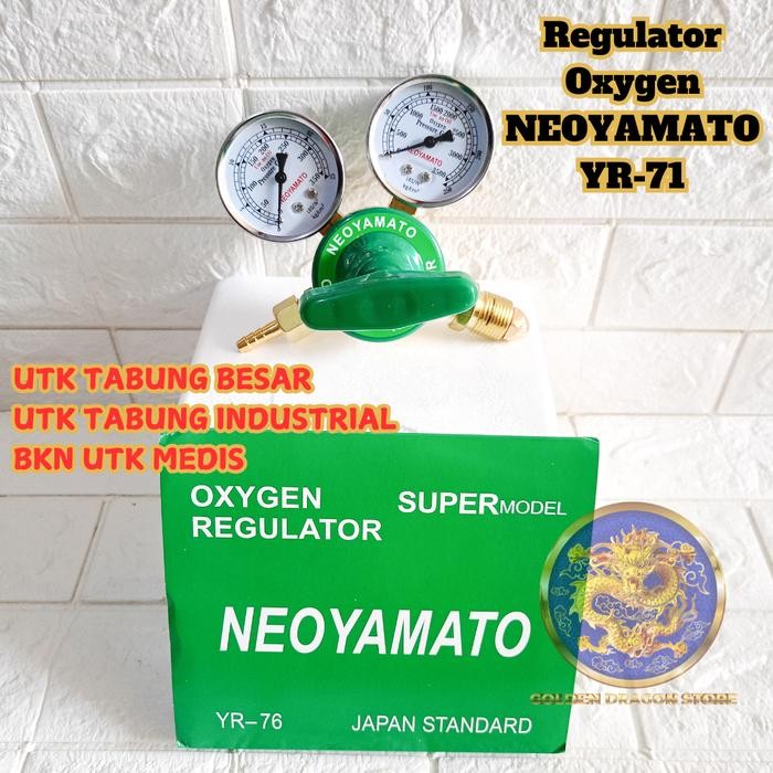 REGULATOR OXYGEN / REGULATOR GAS OKSIGEN PREMIUM 
