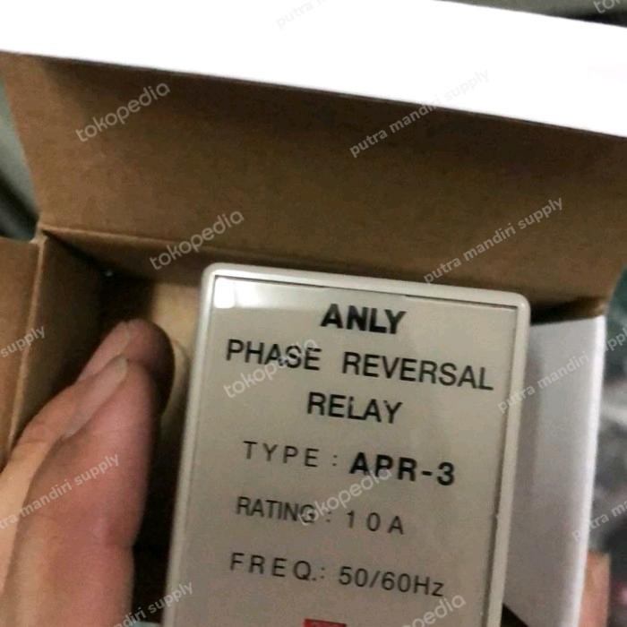 Phase failure relay ANLY APR 3