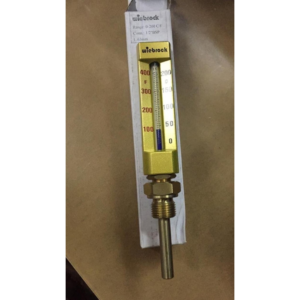 Thermometer wiebrock 0 - 100 Celcius