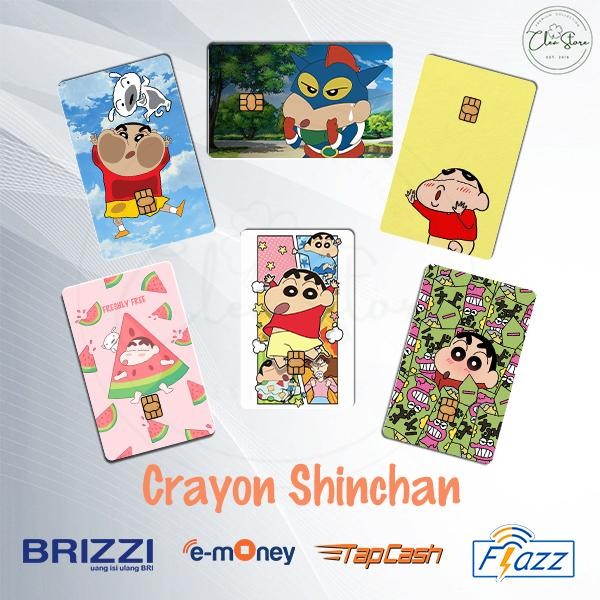 STOK TERBATAS  KARTU FLAZZ BCA GEN 2 / EMONEY - CRAYON SHINCHAN TERJANGKAU