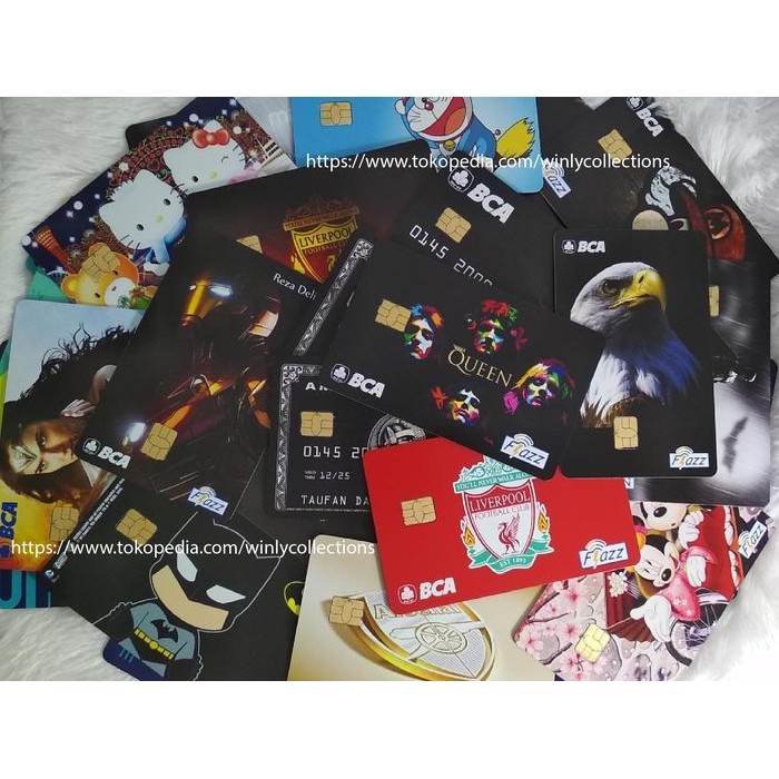 STOK TERBATAS  CUSTOM KARTU EMONEY ID CARD PERUSAHAAN INSTANSI - BNI TAPCASH - 2 SISI TERJANGKAU