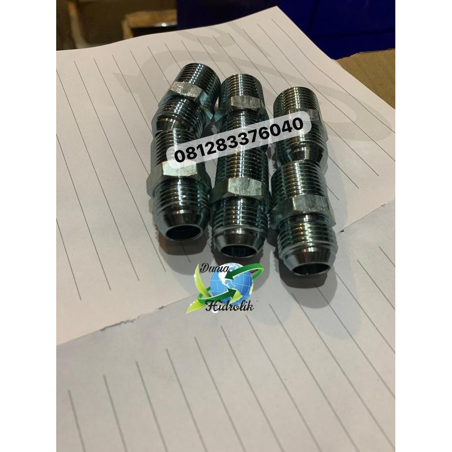 dobel nepel 5/8 jic x 1/2 jic / Dobel Nepel 5/8 JIC X 1/2 JIC