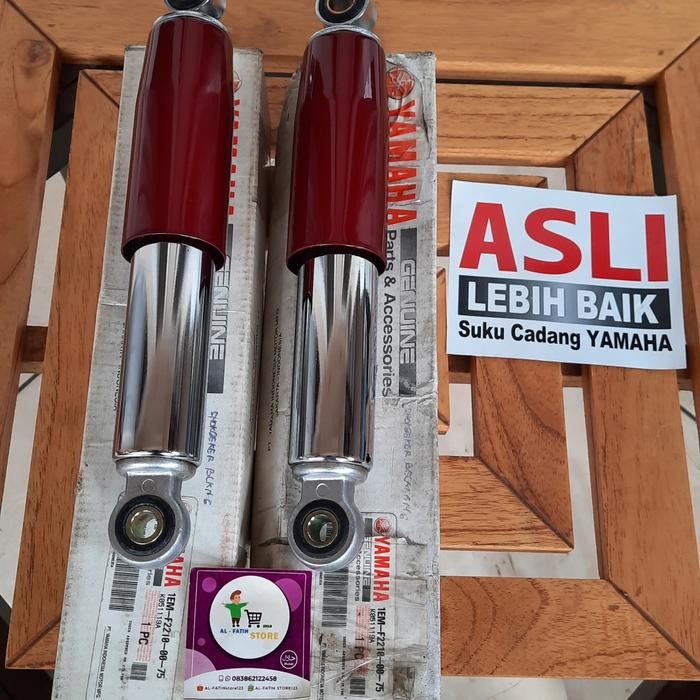 Shockbreaker Shock Belakang Merah V75 V 75 V80 V 80 Original Ygp