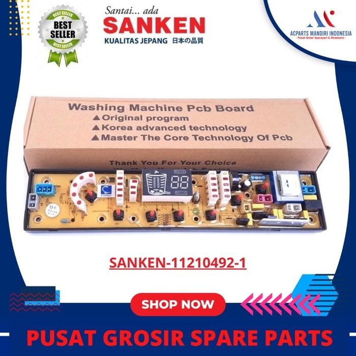 Ready modul pcb mesin cuci sanken tornado QW-S890