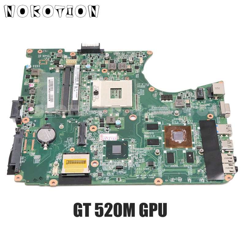 Casing Laptop NOKOTION For TOSHIBA Satellite L750 L755 Laptop Motherboard A000081450 DABLBMB28A0 HM6