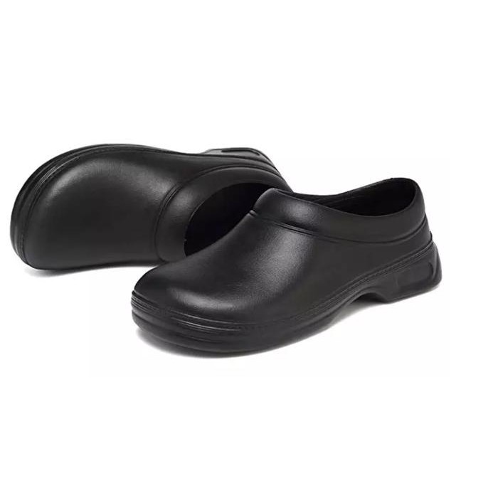 WAKO Chef Shoes Sepatu Chef Anti Slip Nyaman - Hitam