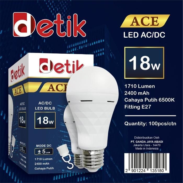 Lampu Led Emergency DETIK 18Watt / Lampu Emergency 18Watt SNI