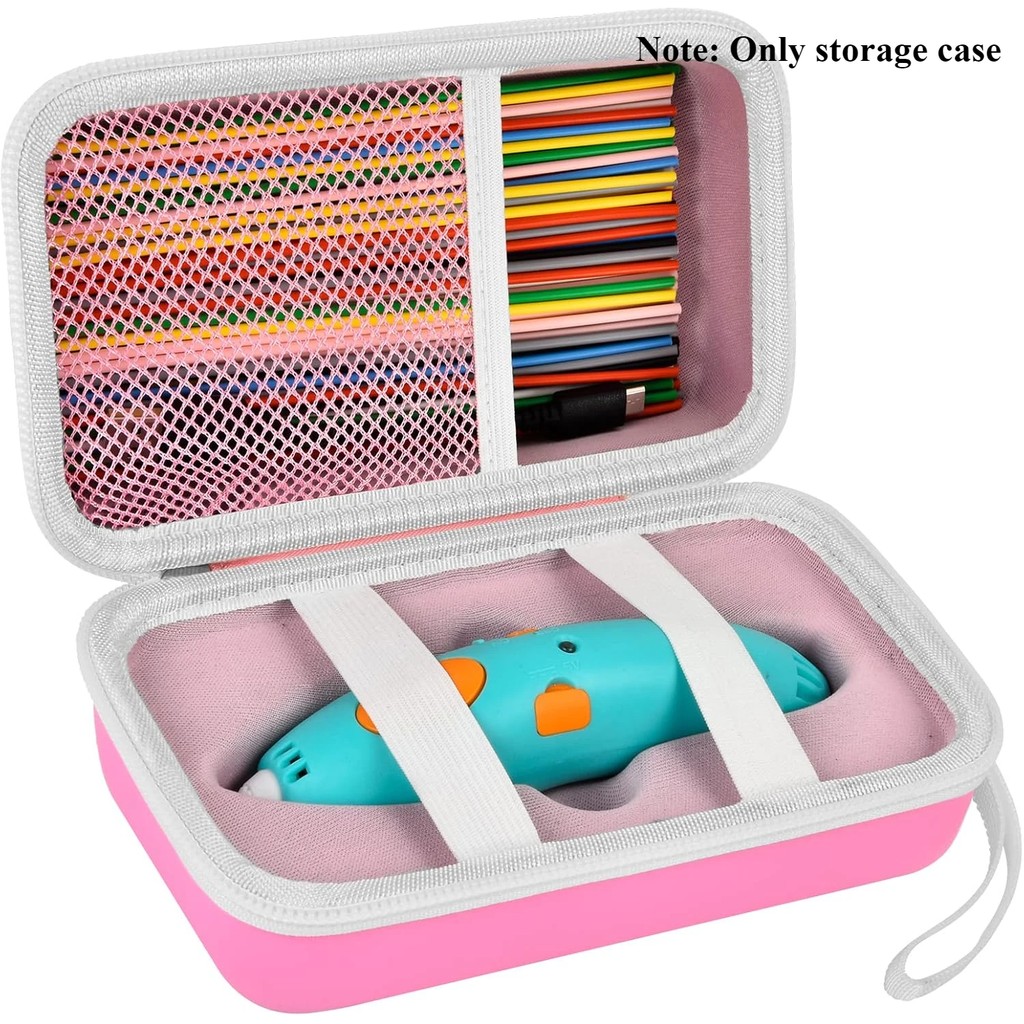 Case Compatible with 3Doodler Start+ Essentials (2022) for 3D Pen Set for Kids, Storage Organizer