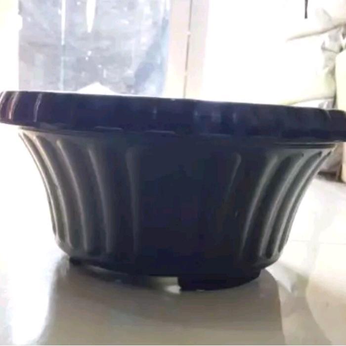 Pot bonsai glory 25, pot adenium hitam, pot ceper Tanaman