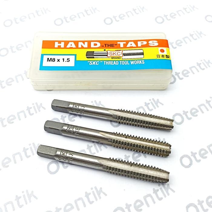 HANDTAP SKC M8X1.5 - HAND TAP SKC M 8 X 1.5 - ALAT TAP DRAT 8MM X 1.5