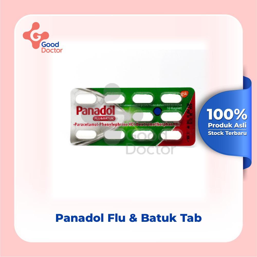 Panadol Flu & Batuk Tab - Obat Batuk Dan Pilek