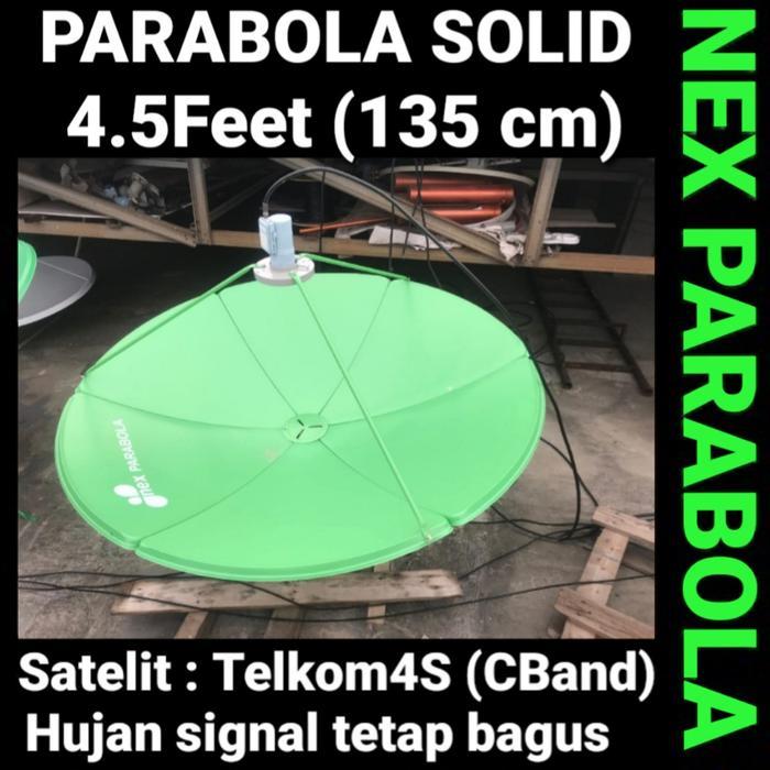 PROMO Dish Solid 135cm Galvanis dish parabola solid 4Feet TERBARU