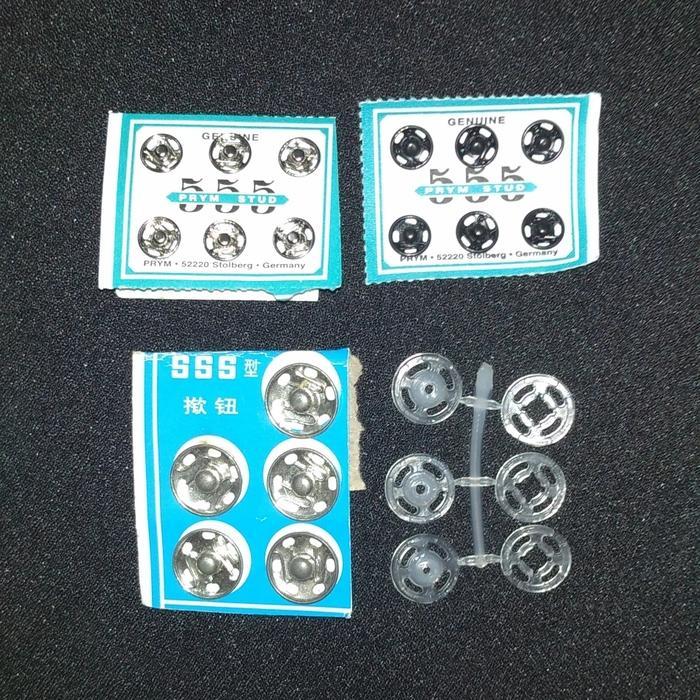 kancing jepret besi 555