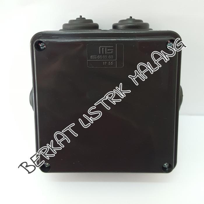 TGR JUNCTION BOX DORADUS MG 10X10CM HITAM