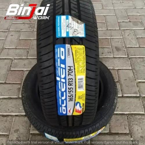 ACCELERA GAMMA Ban Mobil Ring 13 Tubles 165/55 R13 70H Murah Bukan Dunlop Binjai Work Toko Velg dan