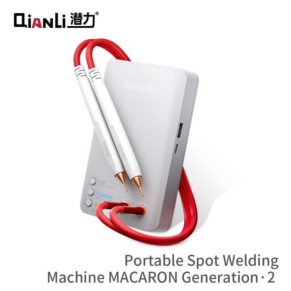 Qianli Macaron Spot Welding Machine Adjustable 6 Speed Pulse Time for