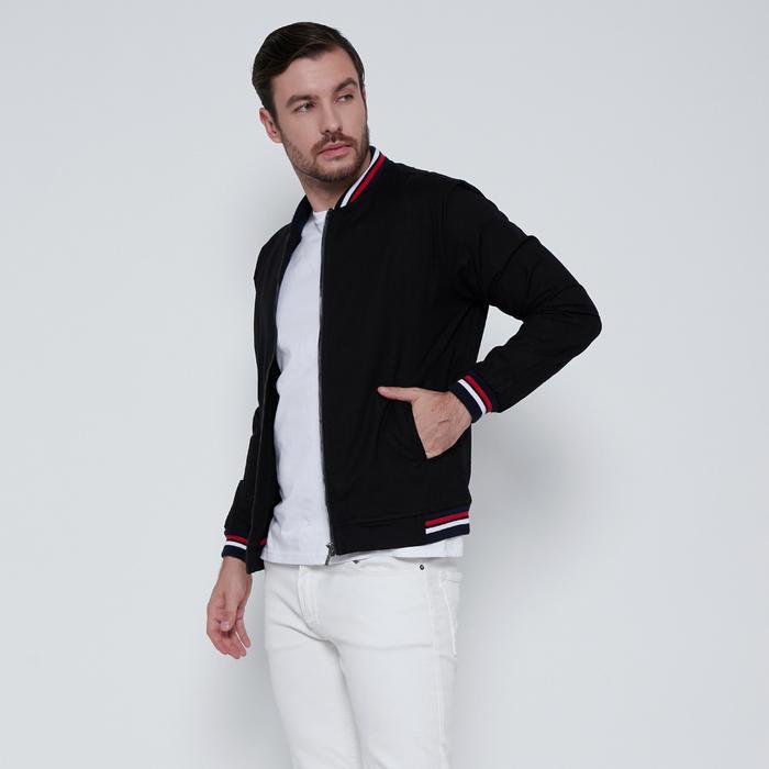 M231 Jaket Pria Bomber Oxford Panjang 1768