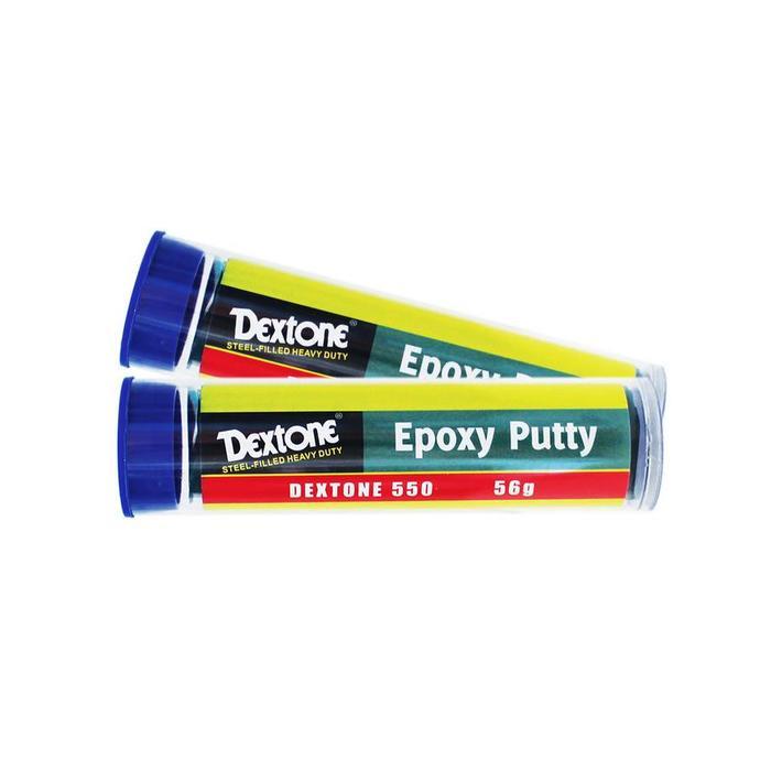 73ox- Dextone Lem Besi Epoxy Putty Stick General-56Gr Lem Porting Lem Knalpot Lem Porting