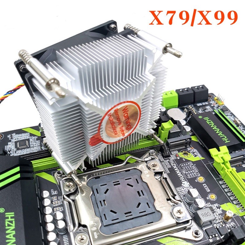 CPU COOLER 2011 COPPER CORE DUAL-LINK SERVER MOTHERBOARD X99 X79 X299 CPU SILENT FAN COOLER