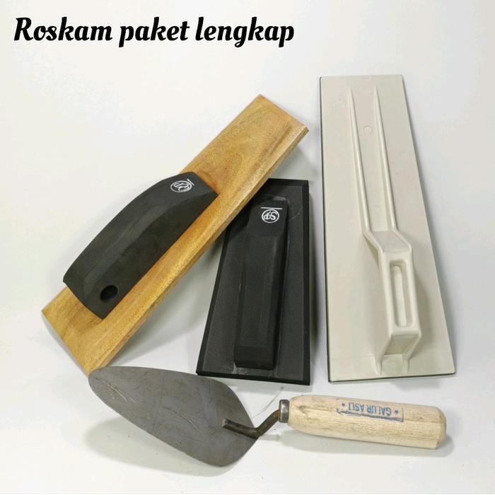 Nippon - Super Lengkap, Roskam Plester,Acian Dan Penghalus Paint Kuas Politur Cat Kayu Aspal Cair