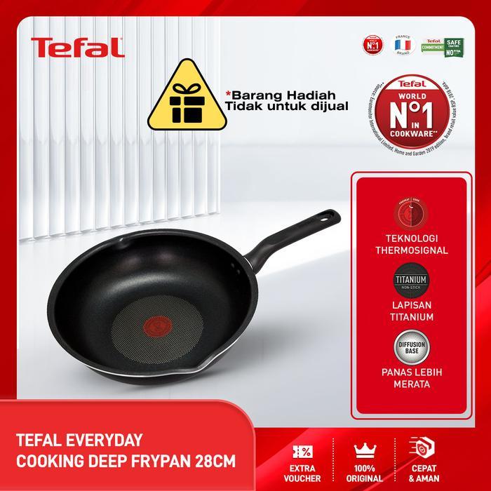 vowk- [Hadiah] Tefal Everyday Cooking Deep Frypan 28Cm - Gimmick