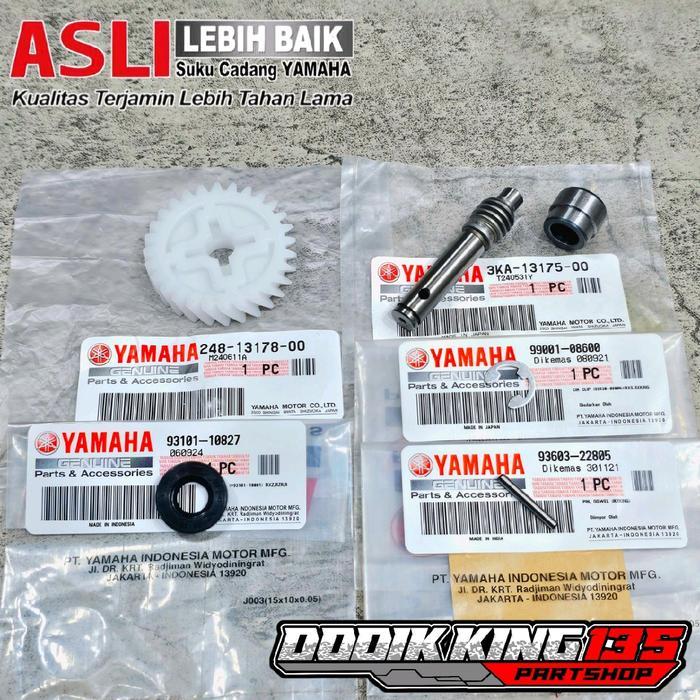 As Pompa Oli Samping Set Lengkap Rx King New Master Original Yamaha Genuine Part Ygp