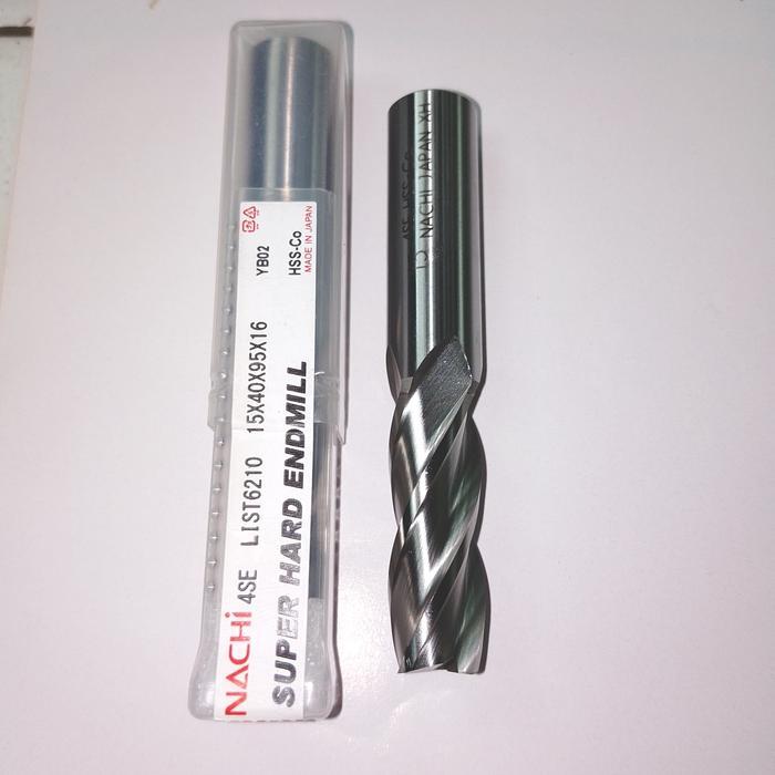 ENDMILL NACHI 15MM FLUTE 4 SHANK 16MM ENMIL NACHI 15MM PROMO TERMURAH