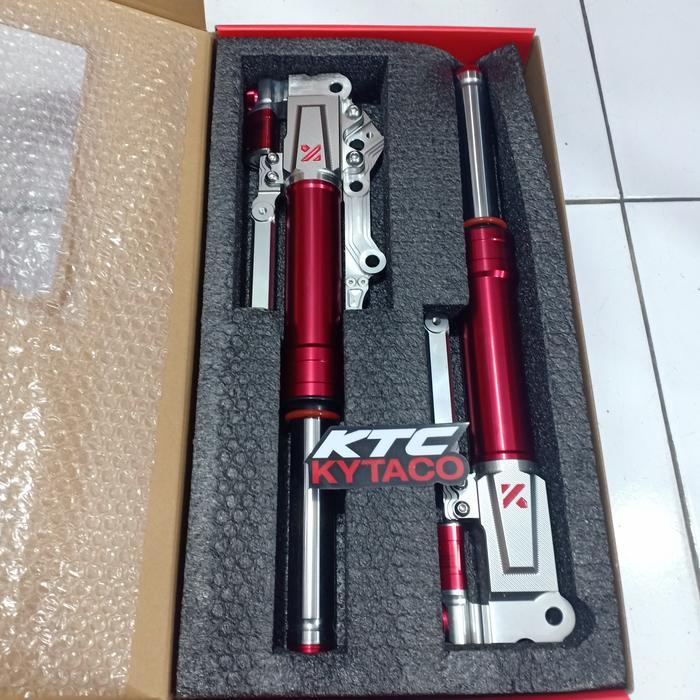 shock suspension ktc kytaco new nmax 2020/ usd ktc kytaco nmax 2021 - gold