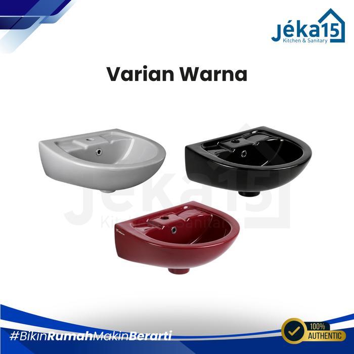 Jeka15 - Trilliunware Garnet Wastafel Paket Komplit Wastafel