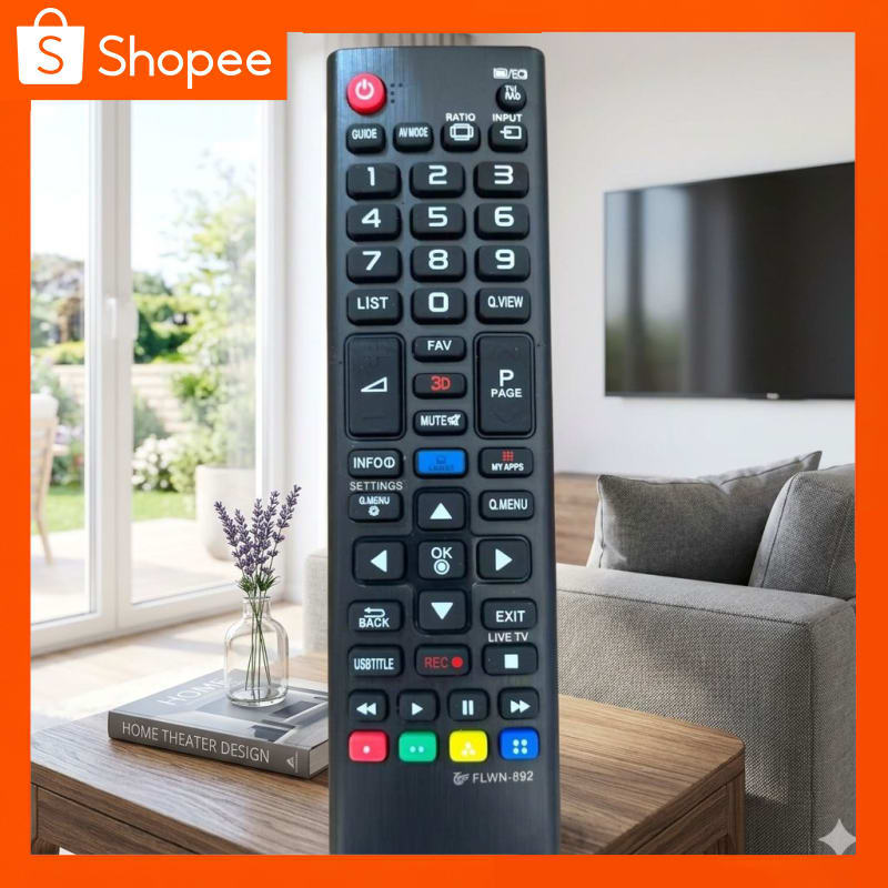 Remot Remote TV LG LCD LED Smart TV 3D Universal / Remot TV LCD LED LG Multi - LANGSUNG PAKAI
