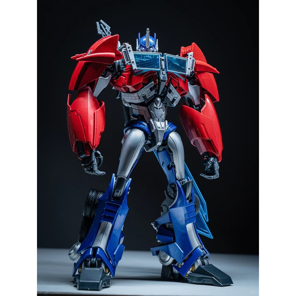 In Stock Genuine Blokees Optimus Prime Action Figure Tfp Transformers Prime Toys Assembly Model Kit