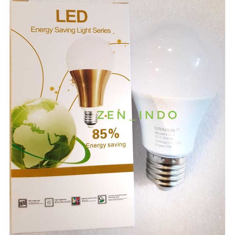 LAMPU LED DC 12V 7 WATT 7 W 7W ERASUN PROMO TERMURAH