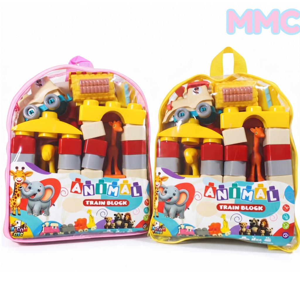 BUILDING BLOCKS ANAK SET 57 PCS MAINAN EDUKATIF AR101