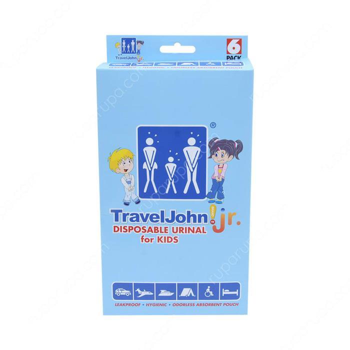 Cola - Travel John Disposable Urinal For Kids Isi 6 Pcs