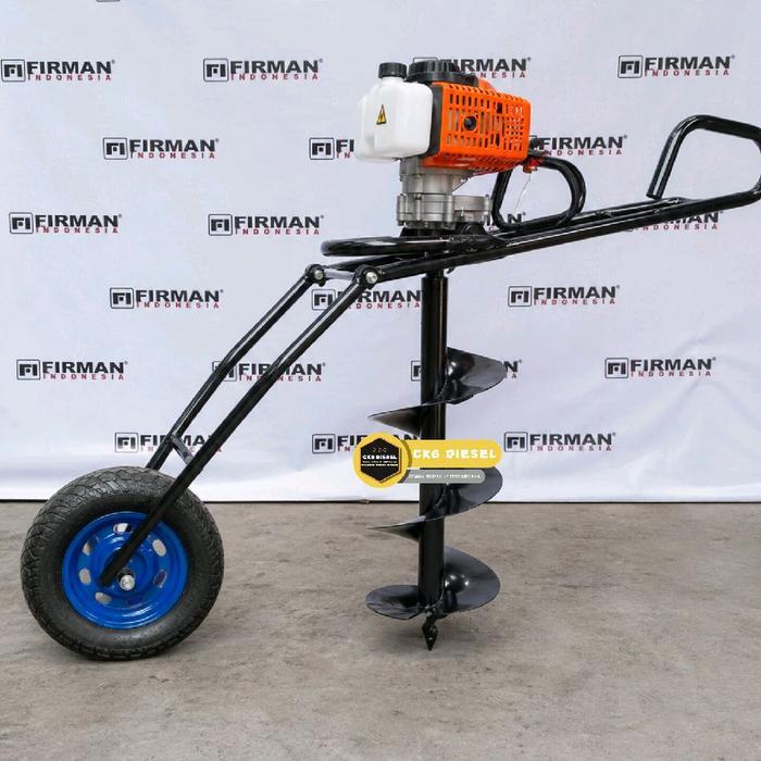 Mesin Bor Tanah Eart Auger Firman FPD62 SP FPD62SP Drill 8inch 200mm