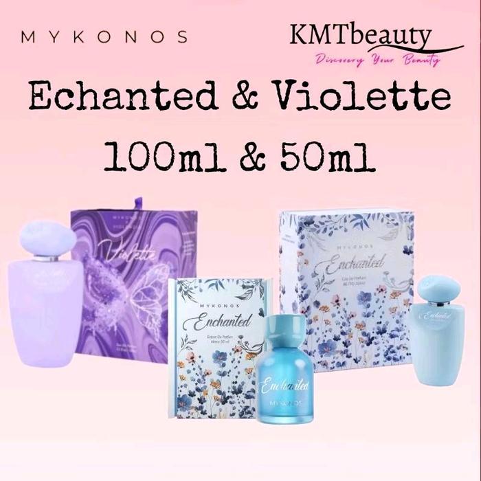 BERKUALITAS [Free Tester]Mykonos Violette & Enchanted Extrait De Parfum 100ml [Official Reseller]