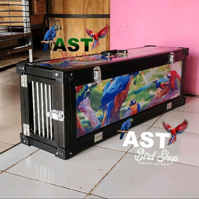 READY Terlaris Box ff pet kargo box fre ply burung macaw large parrot PROMO Murah