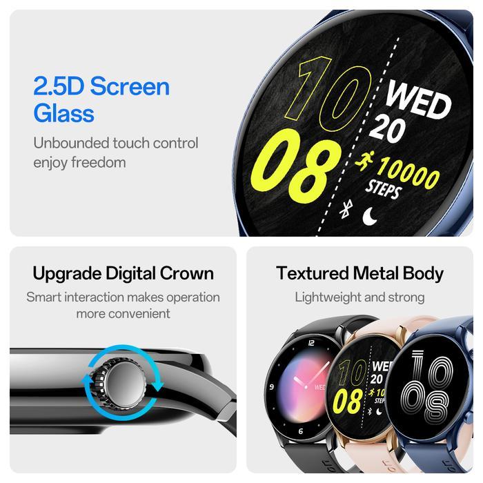 Diskon Exclusive Steven.StenlyAolon Gtr3 Jam Smartwatch Tangan Pria Layar 1.43'' Bluetooth5.3 Ultra