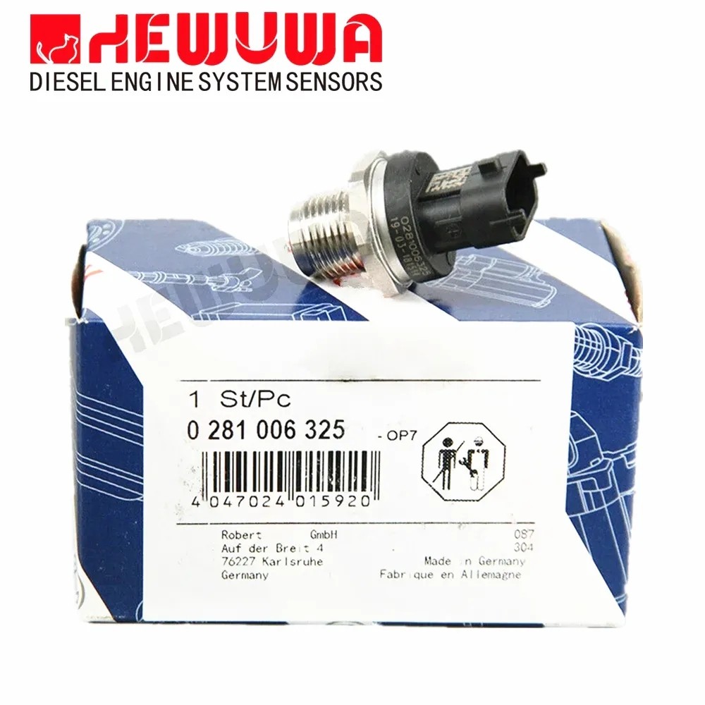 Original Fuel Rail Pressure Sensor Common Regulator OEM 0281006325