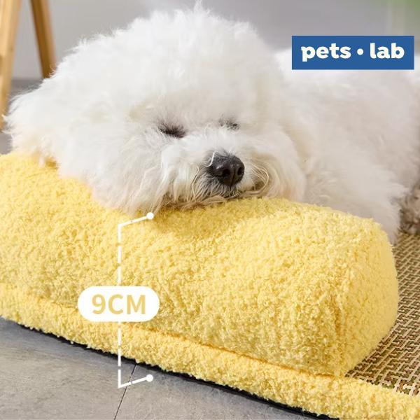 Official Pet Cooling Bamboo Pet Bed Mat Dogs Cats Kasur Matras Alas Tempat Tidur Bambu Ranjang