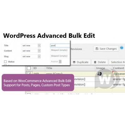WordPress Advanced Bulk Edit Plugin - Plugin WordPress
