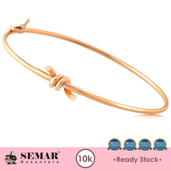 Gelang Emas Bangle Orianna Twine Gold 10K Semar Nusantara