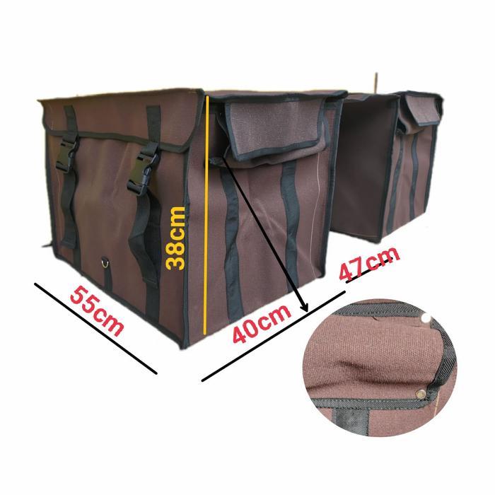 Tas Obrok Motor Pcx Nmax Aerox Kanvas Jumbo Terbaru 