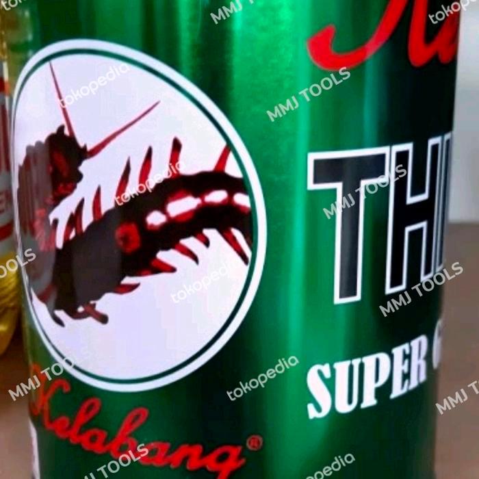 Thinner cap KELABANG kaleng 1 liter - Cap KELABANG Thinner kaleng