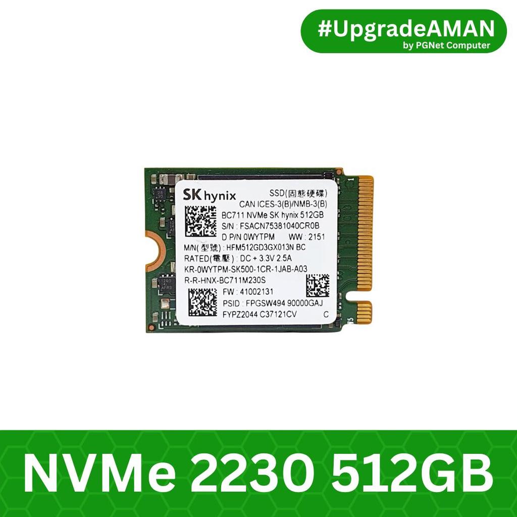 SSD NVMe 512GB | Form Factor 2230