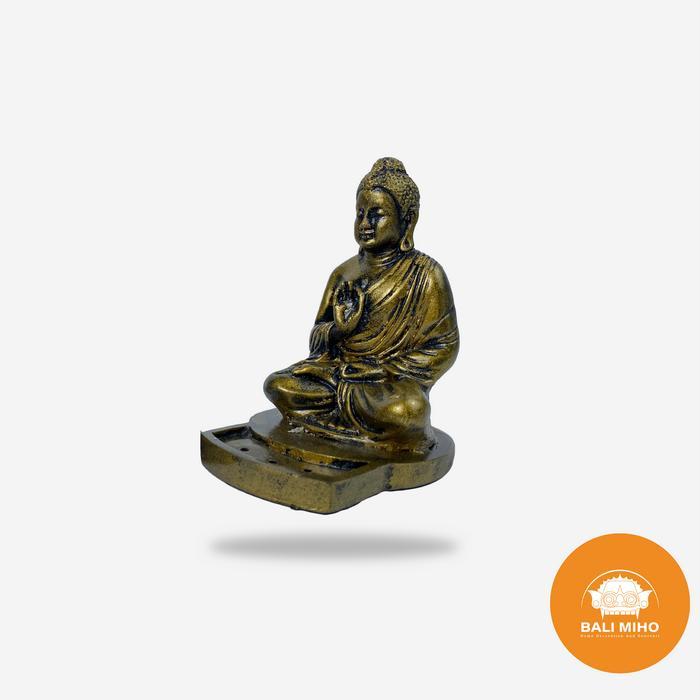 Olaimarket- Tempat Dupa Motif Buddha - Tempat Dupa Budha - Wadah Dupa Budha